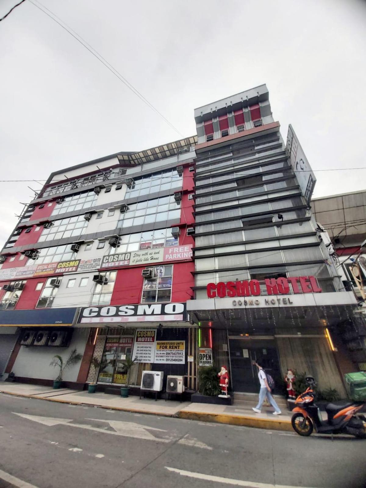 Cosmo Hotel Espana Near Ust Manila Esterno foto
